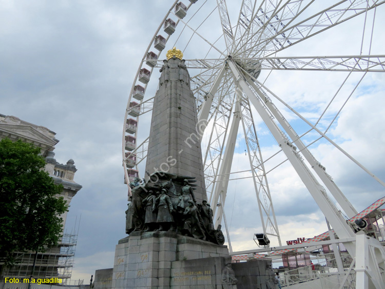 BRUSELAS (105) Monumento Infanteria Belga
