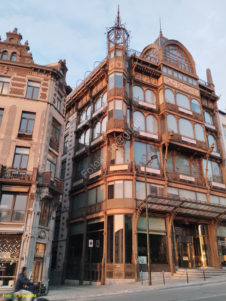 BRUSELAS (415)  cl. Koudenberg Old England - Museo