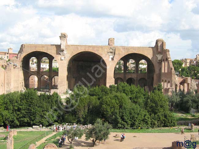 236 Italia - ROMA Foro Romano - Basilica de Magencio