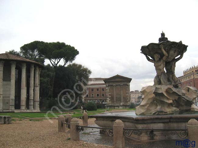 348 Italia - ROMA Templos de  Vesta y Fortuna