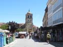 AGUILAR DE CAMPOO (175) Plaza de España - Dia de mercado