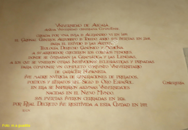 ALCALA DE HENARES (192) Universidad