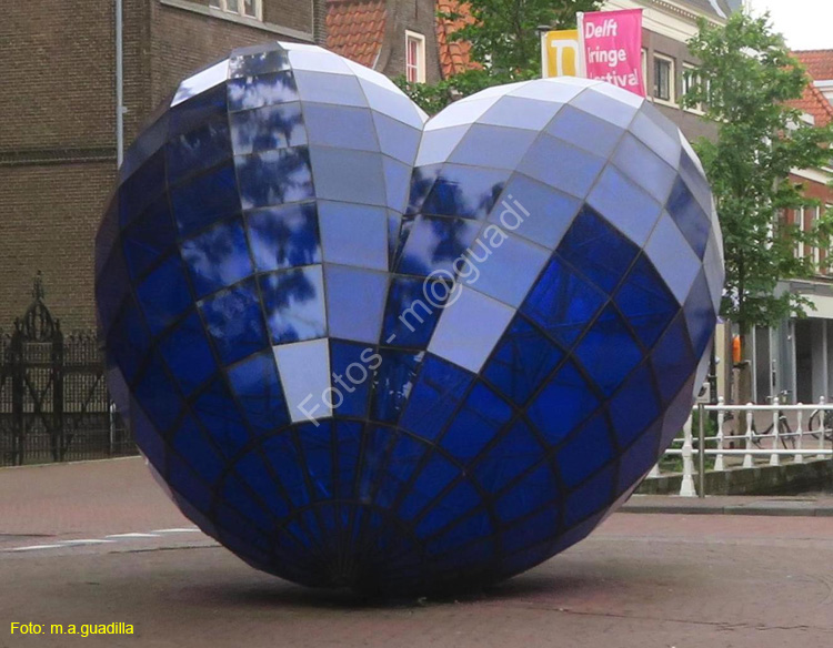 DELFT (117) Het blauwe Hart