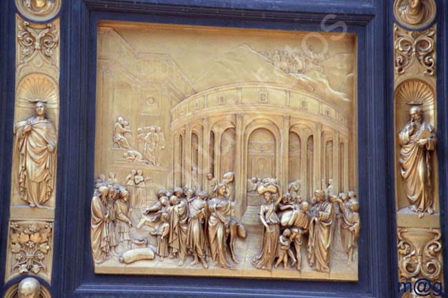 046 Italia - FLORENCIA -   Baptisterio Puerta del Paraiso(Ghiberti)