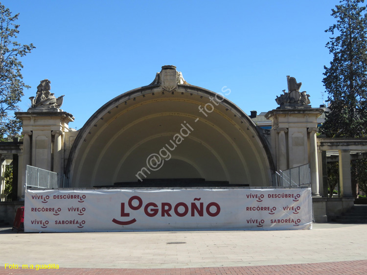 LOGROÑO (363) Paseo del Espolon - Concha