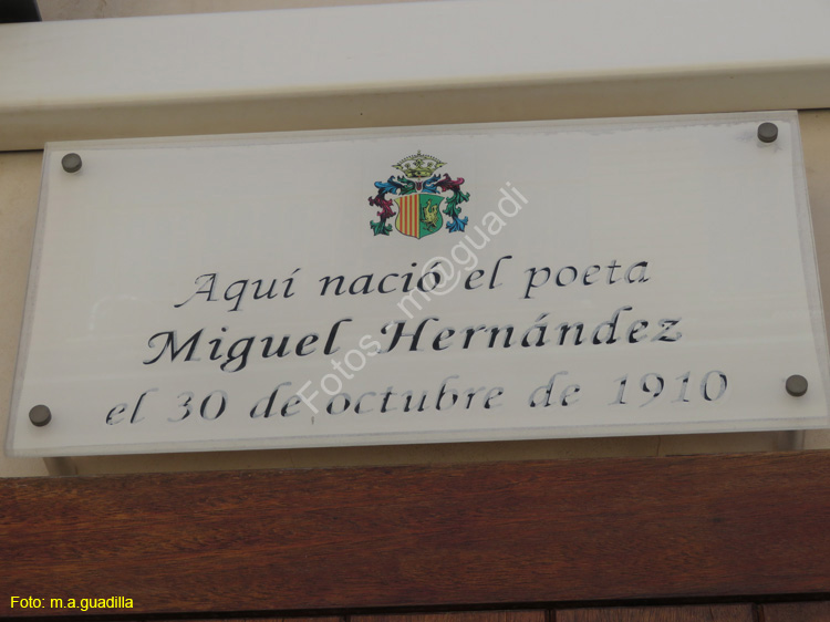 ORIHUELA (247) Casa natal de Miguel Hernandez