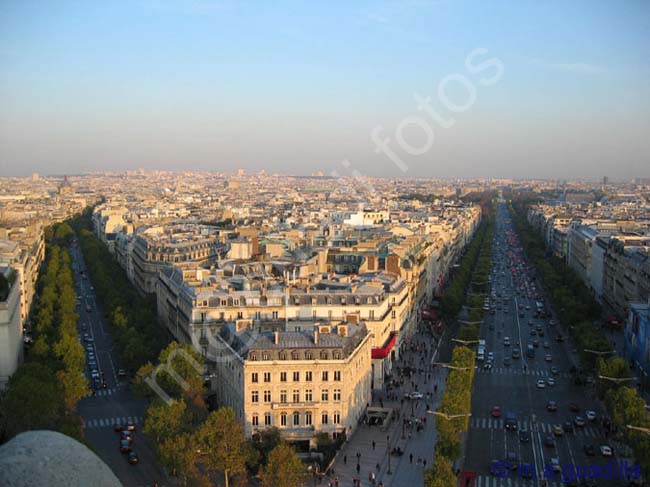 PARIS 302 Desde Arc de Triomphe