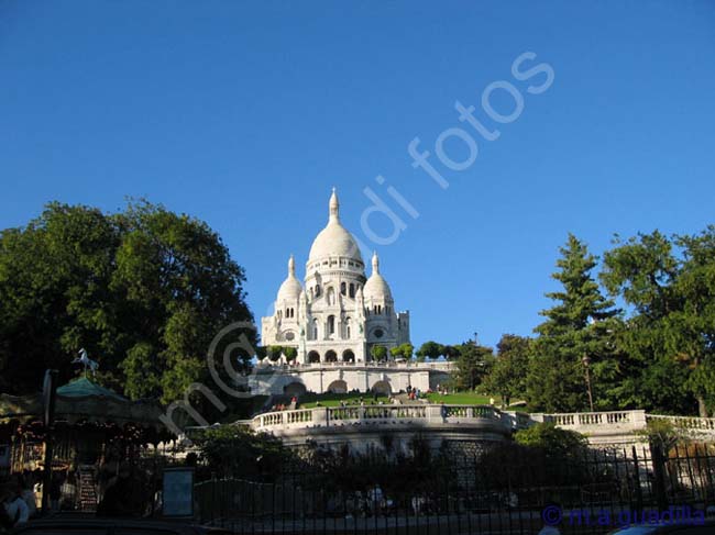 PARIS 325 Basilique du Sacre Coeur de Montmartre
