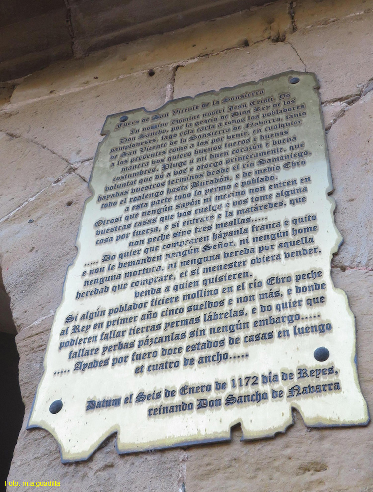 SAN VICENTE DE LA SONSIERRA (108) Ayuntamiento