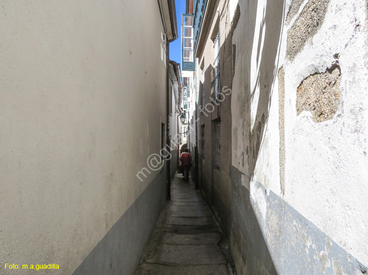 SANTIAGO DE COMPOSTELA (124) Callejon entre Ruas