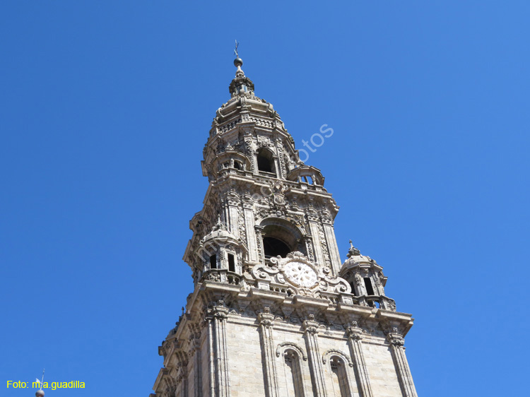 SANTIAGO DE COMPOSTELA (141) Plaza de las Platerias - Torre da Berenguela