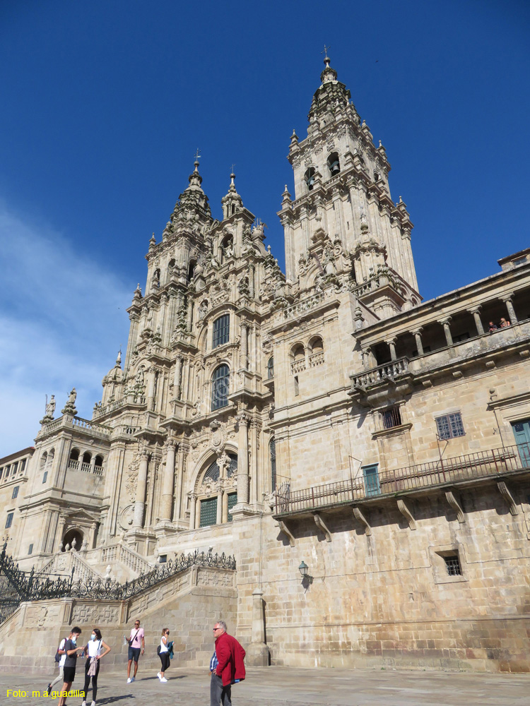 SANTIAGO DE COMPOSTELA (166) Plaza del Obradoiro - Catedral