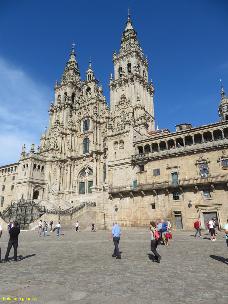 SANTIAGO DE COMPOSTELA (168) Plaza del Obradoiro - Catedral