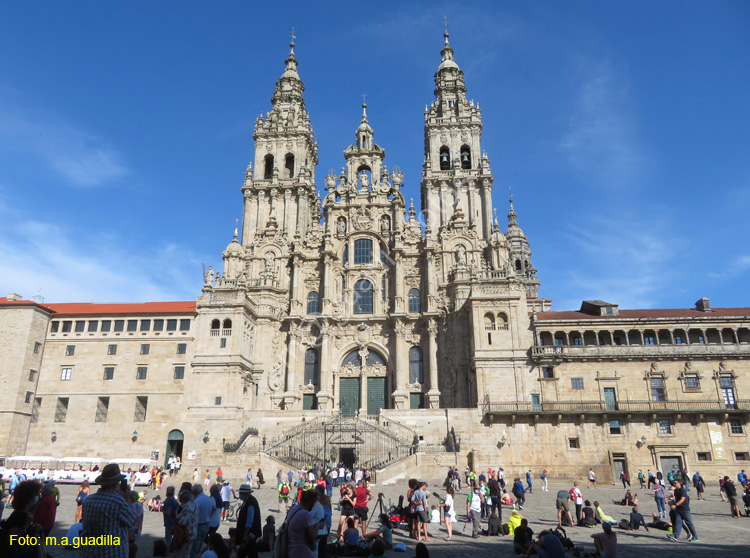 SANTIAGO DE COMPOSTELA (170) Plaza del Obradoiro - Catedral