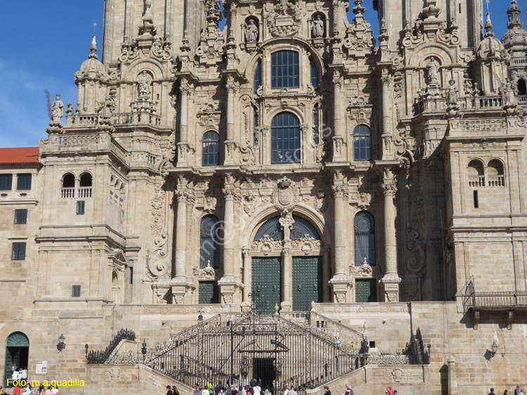 SANTIAGO DE COMPOSTELA (171) Plaza del Obradoiro - Catedral