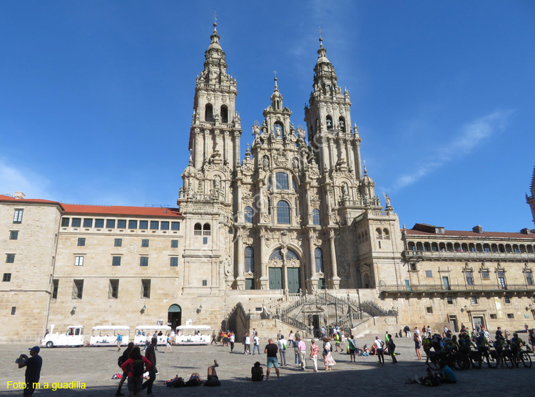 SANTIAGO DE COMPOSTELA (184) Plaza del Obradoiro - Catedral