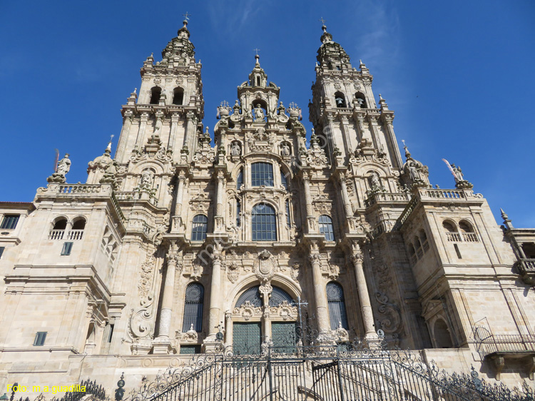 SANTIAGO DE COMPOSTELA (186) Plaza del Obradoiro - Catedral