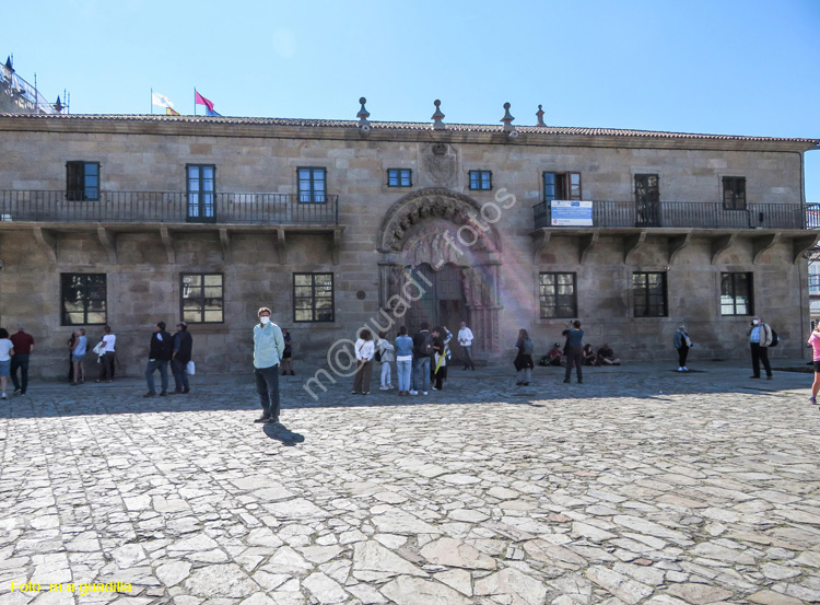 SANTIAGO DE COMPOSTELA (202) Plaza del Obradoiro - Colegio de San Jeronimo