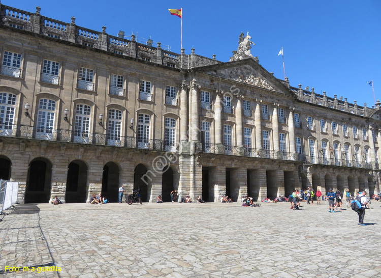 SANTIAGO DE COMPOSTELA (203) Plaza del Obradoiro - Pazo de Raxoi - Ayuntamiento