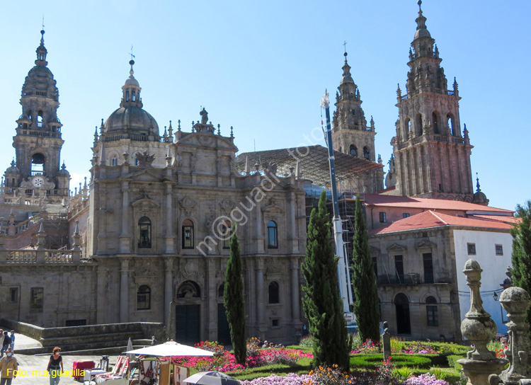 SANTIAGO DE COMPOSTELA (317) Catedral Fachada de la AzabacherIa