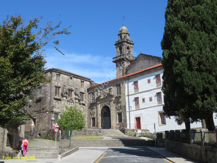 SANTIAGO DE COMPOSTELA (393) Iglesia y Convento de San Domingo