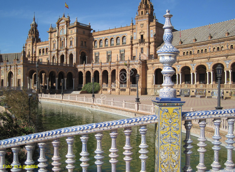 SEVILLA (521) Plaza de España 1929