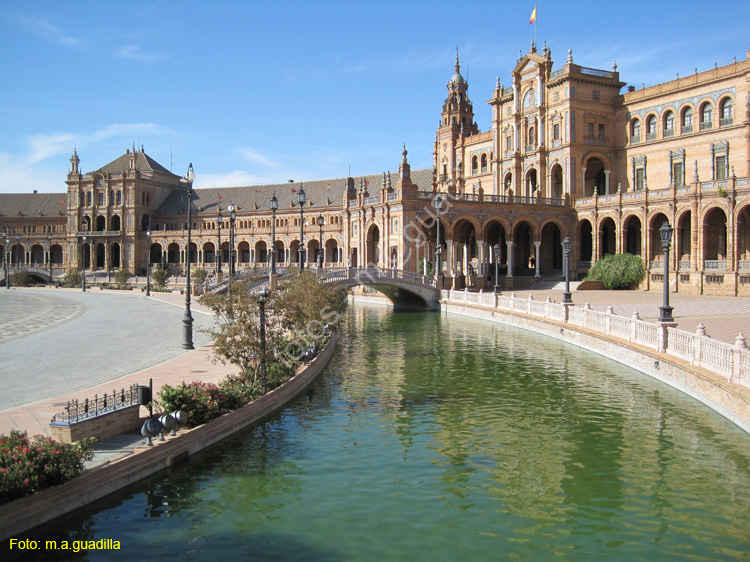 SEVILLA (522) Plaza de España 1929