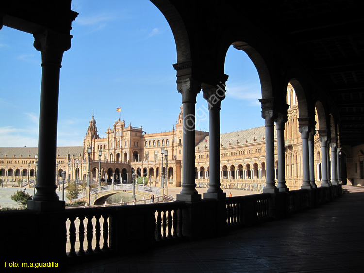 SEVILLA (527) Plaza de España 1929