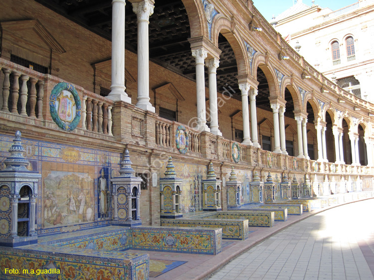 SEVILLA (533) Plaza de España 1929