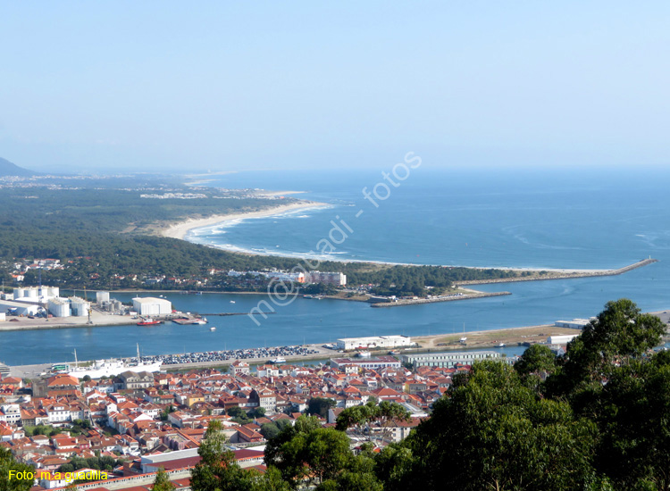 VIANA DO CASTELO (217) Monumento del Sagrado Corazon de Jesus en Santa Lucia