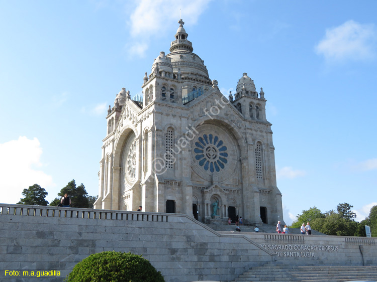 VIANA DO CASTELO (220) Monumento del Sagrado Corazon de Jesus en Santa Lucia