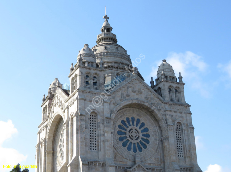 VIANA DO CASTELO (222) Monumento del Sagrado Corazon de Jesus en Santa Lucia
