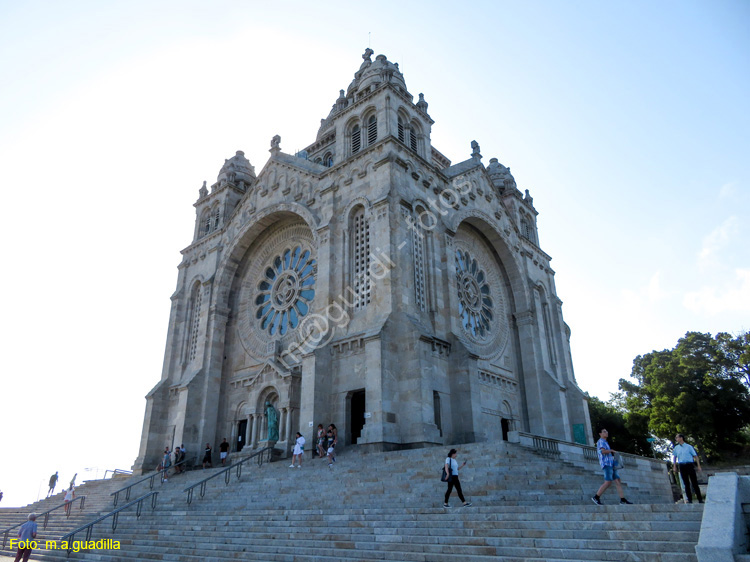 VIANA DO CASTELO (223) Monumento del Sagrado Corazon de Jesus en Santa Lucia