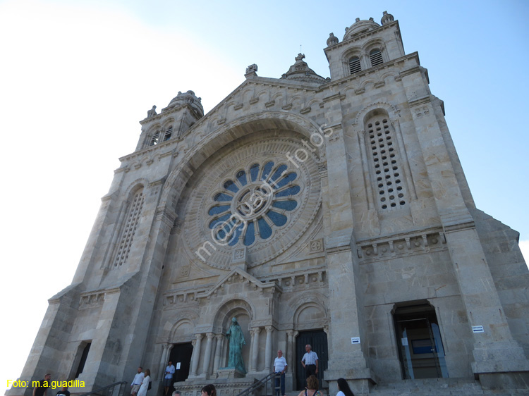 VIANA DO CASTELO (224) Monumento del Sagrado Corazon de Jesus en Santa Lucia
