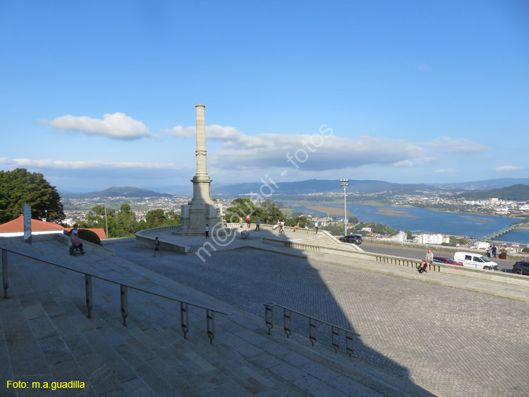 VIANA DO CASTELO (238) Monumento del Sagrado Corazon de Jesus en Santa Lucia