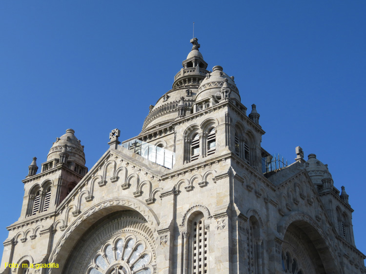 VIANA DO CASTELO (248) Monumento del Sagrado Corazon de Jesus en Santa Lucia