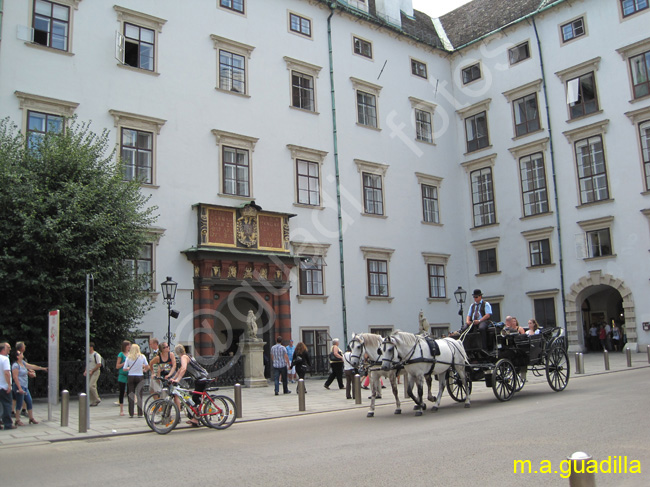 VIENA - Hofburg 030 - Puerta de los Suizos